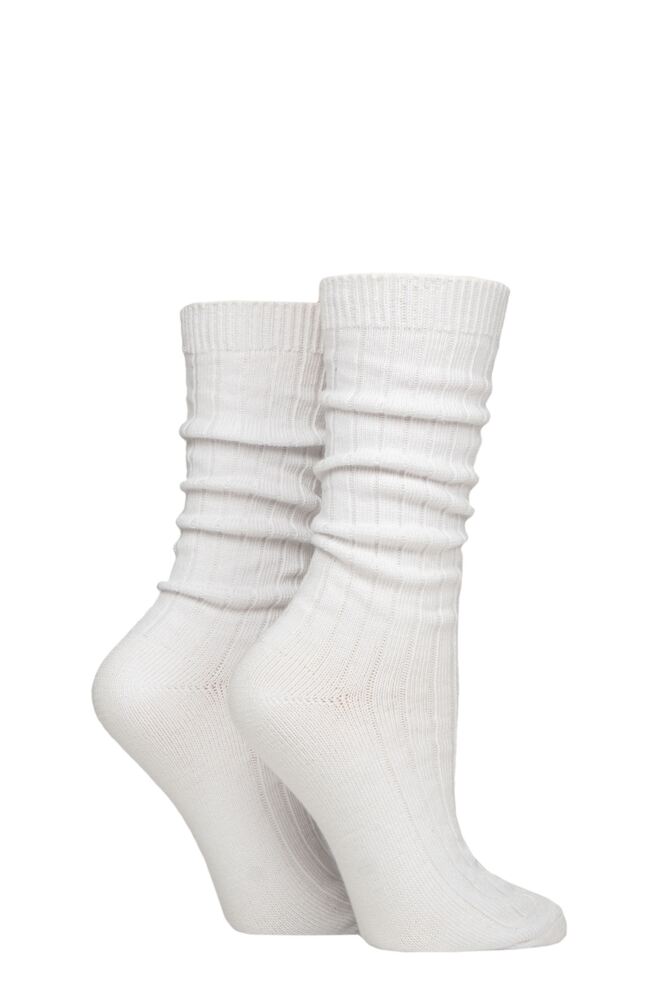 Sockshop WildfeetWomens Slouch Socks 2-Pair