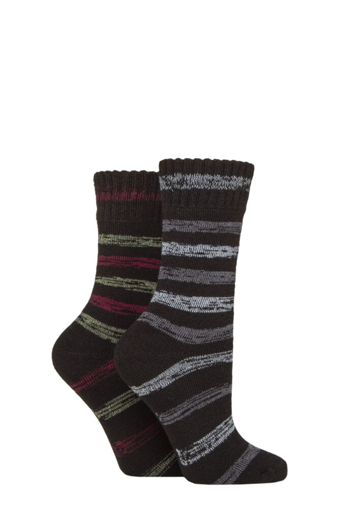 Sockshop WildfeetWomens Thermal Socks 2-Pair