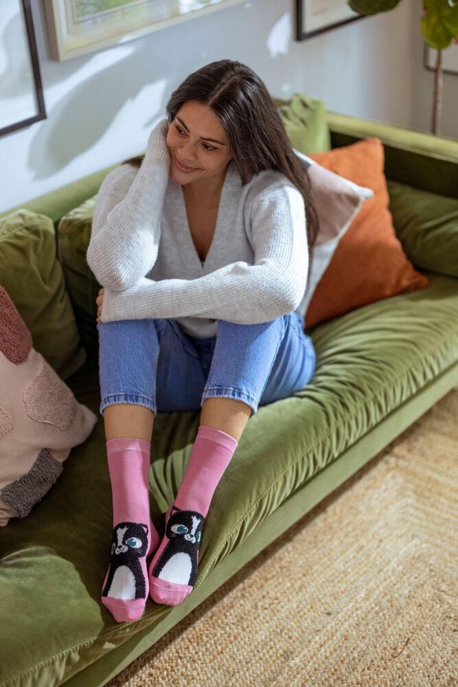 SOCKSHOP Womens Bamboo Feather Socks 3-Pair