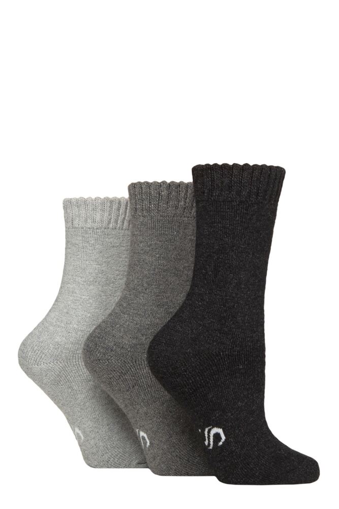 SOCKSHOP Womens Wool Blend Thermal Socks 3-Pair