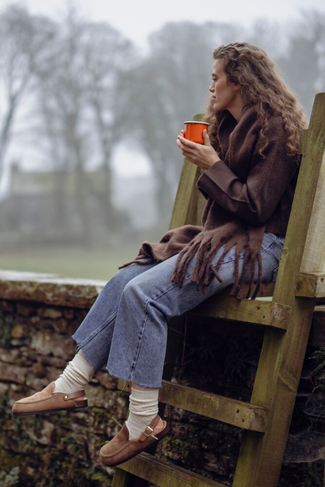 SOCKSHOP Womens Wool Mix Boot Socks 2-Pair