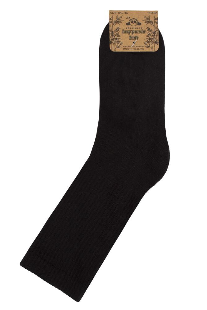 SOCKSHOP Boys and Girls Bamboo Cushioned Sports Socks with Comfort Cuffs and Smooth Toe Seams