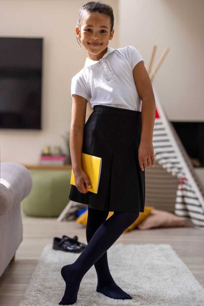 SOCKSHOP Girls Bamboo Plain Tights With Smooth Toe Seams