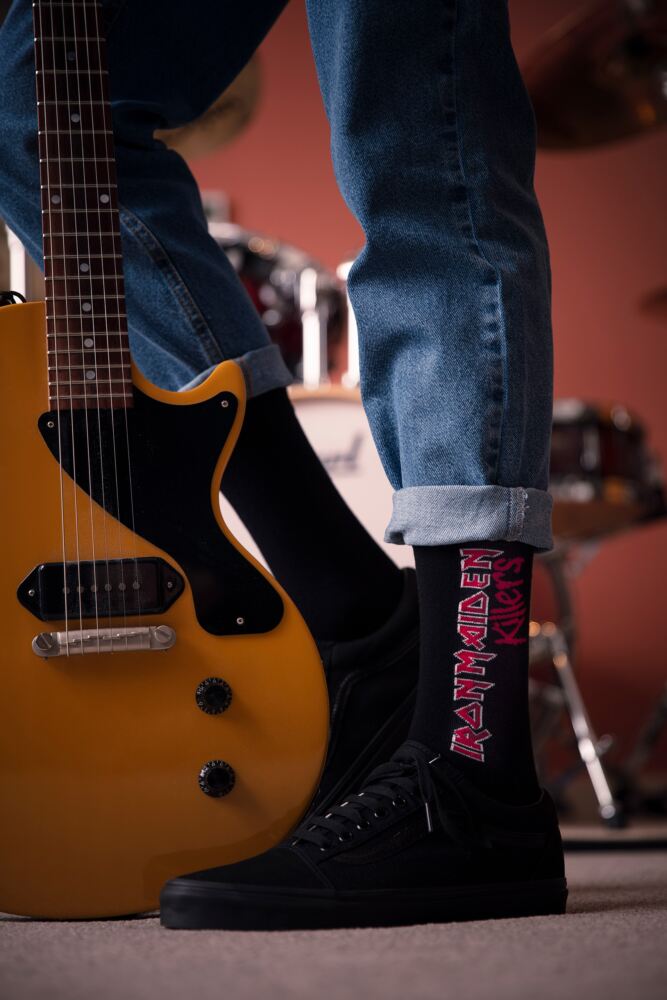 SOCKSHOP Mens And Womens Iron Maiden 'Killers' Cotton Socks 4-Pair Gift Box