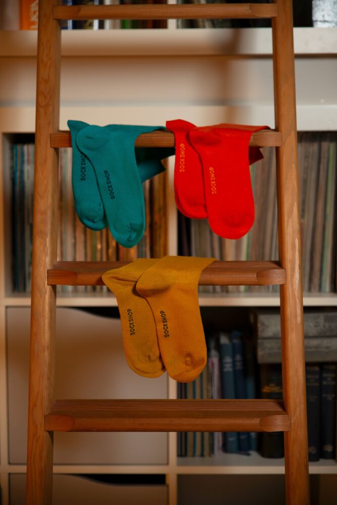 SOCKSHOP Mens Bamboo Colour Burst Socks With Smooth Toe Seams