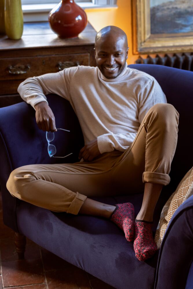 SOCKSHOP Mens Cosy Low Cut Slipper Socks With Grip 2-Pair