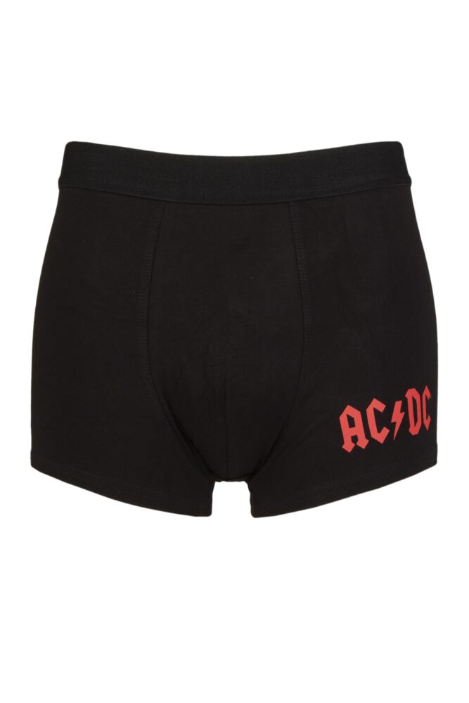 SOCKSHOP Mens Cotton Music Collection AC/DC Boxer Shorts