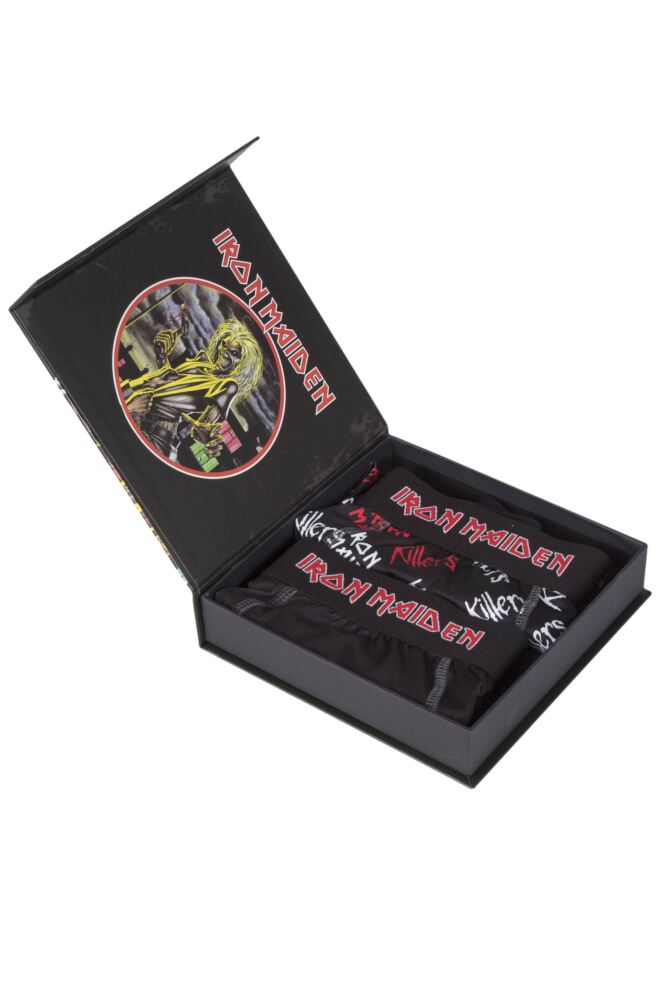 SOCKSHOP Mens Iron Maiden 'Killers' Boxer Shorts 2-Pack Gift Box