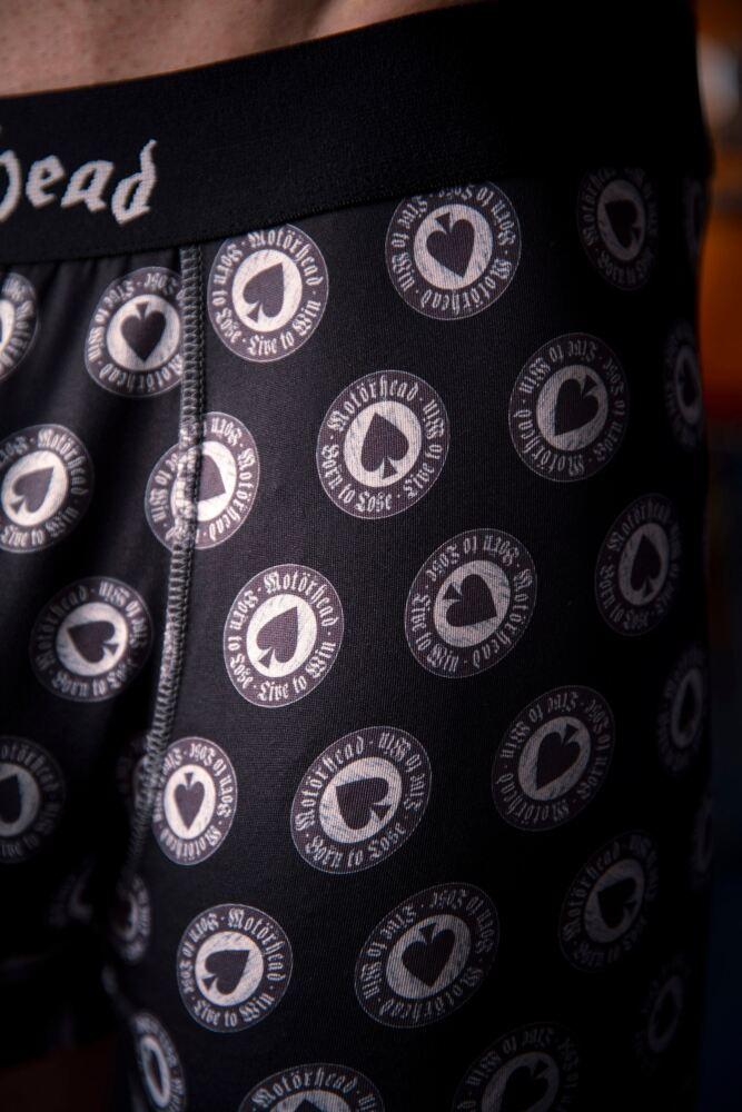 SOCKSHOP Mens Motörhead 'Ace Of Spades' Boxer Shorts 2-Pack Gift Box