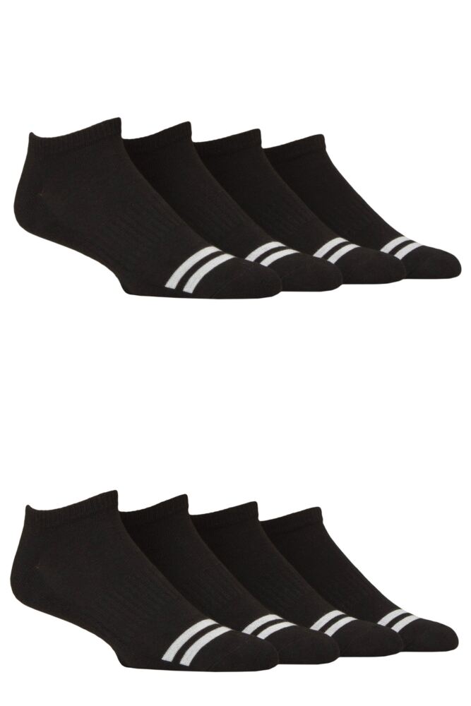 SOCKSHOP Mens Sport And Leisure Trainer Socks 8-Pair