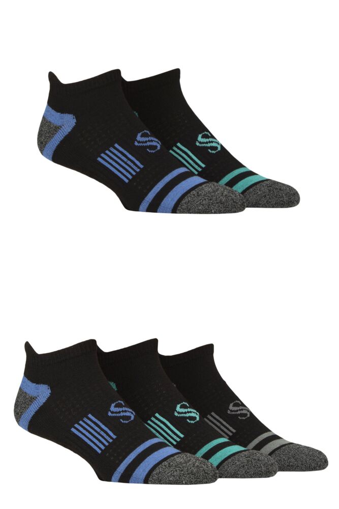 SOCKSHOP Mens Sport Performance Technical Socks 5-Pair