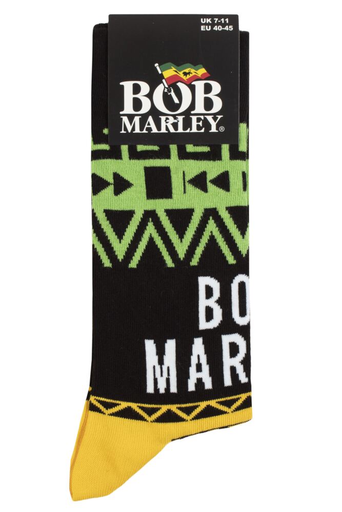 SOCKSHOP Mens & Womens Cotton Music Collection Bob Marley Socks