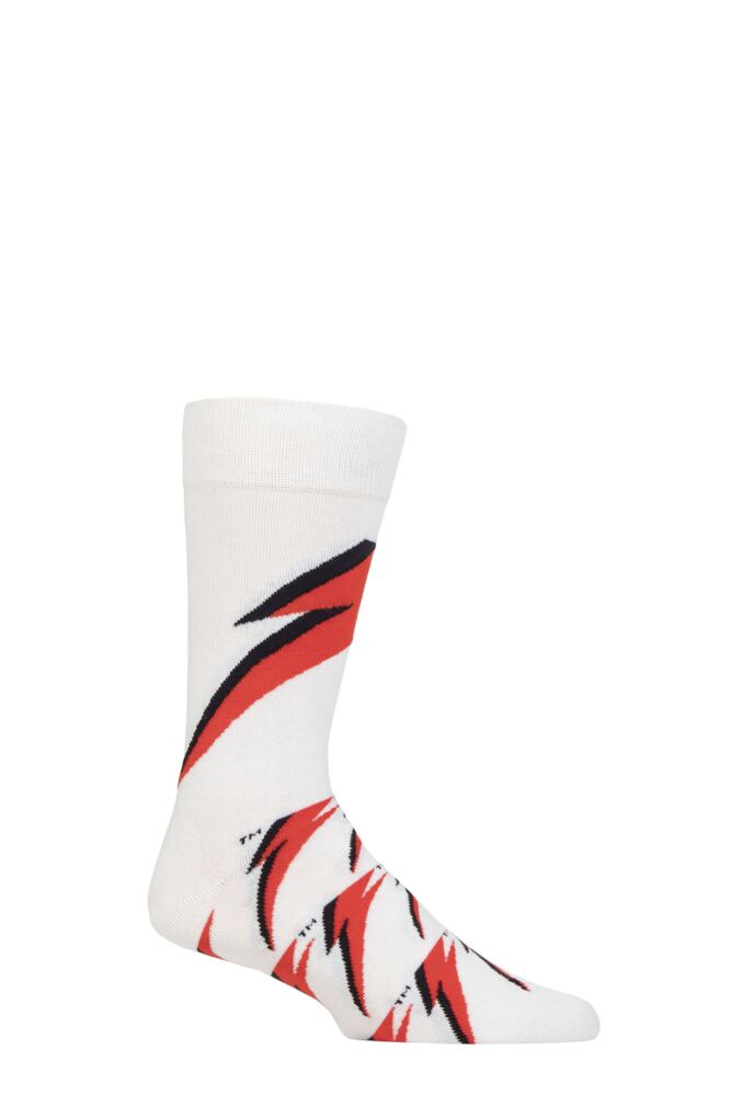 SOCKSHOP Mens & Womens Cotton Music Collection David Bowie Socks