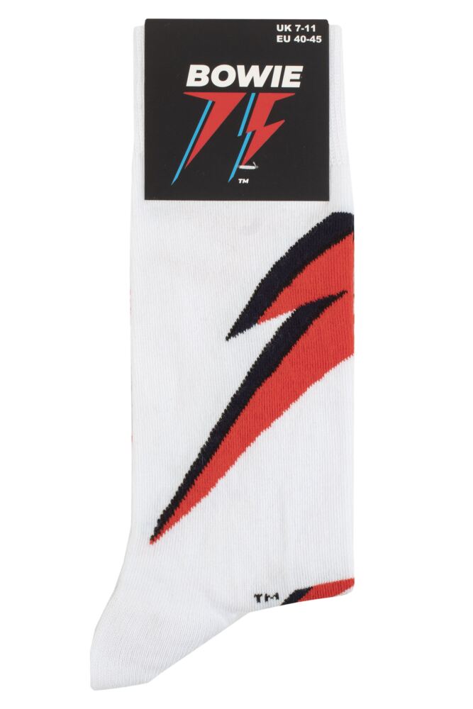 SOCKSHOP Mens & Womens Cotton Music Collection David Bowie Socks
