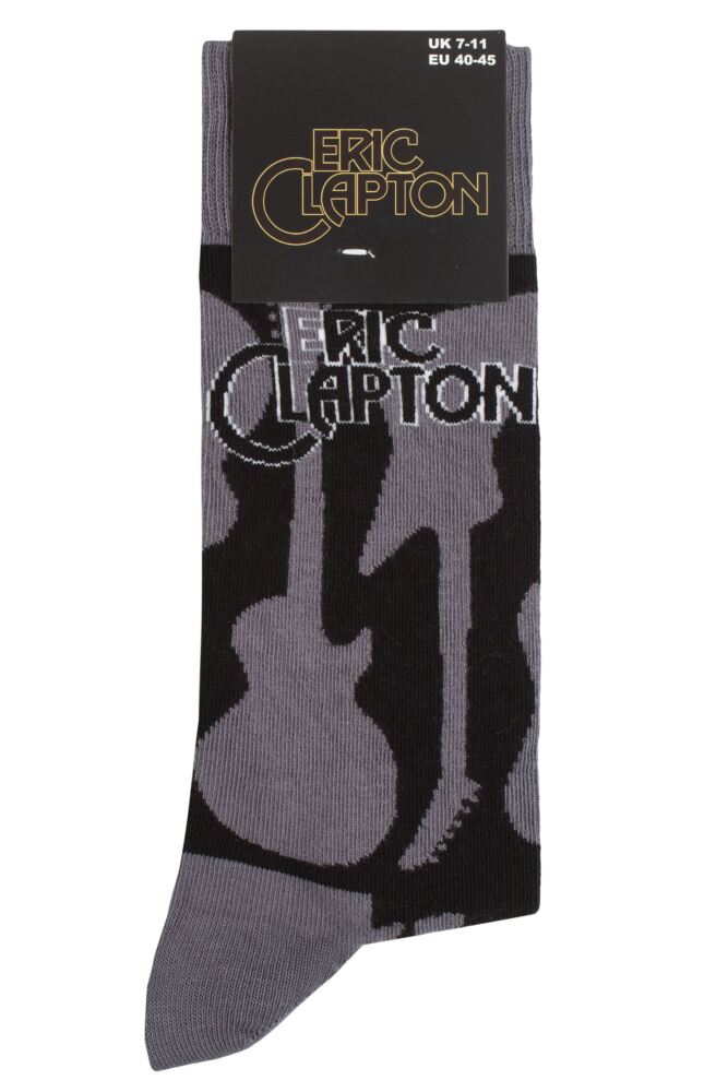 SOCKSHOP Mens & Womens Cotton Music Collection Eric Clapton Socks