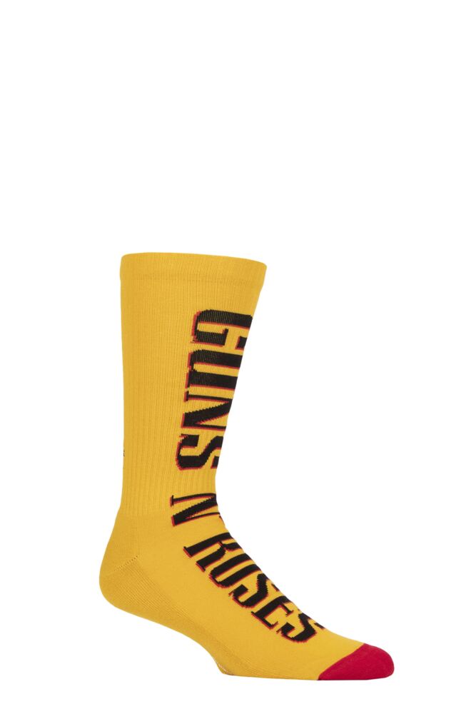 SOCKSHOP Mens & Womens Cotton Music Collection Guns N' Roses Socks