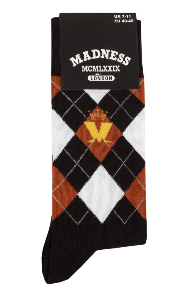 SOCKSHOP Mens & Womens Cotton Music Collection Madness Socks