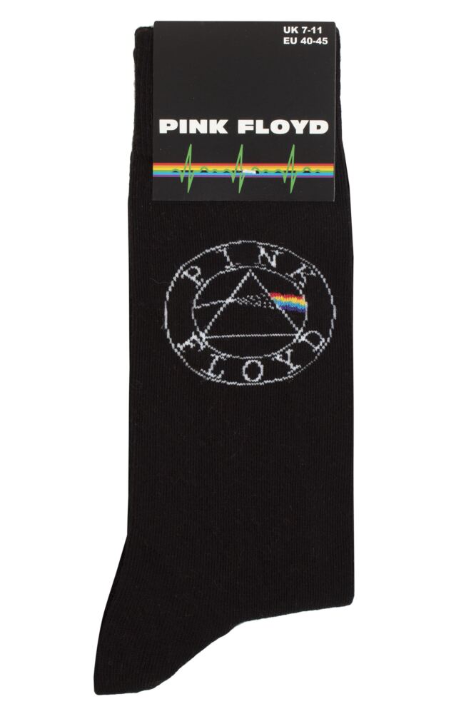 SOCKSHOP Mens & Womens Cotton Music Collection Pink Floyd Socks