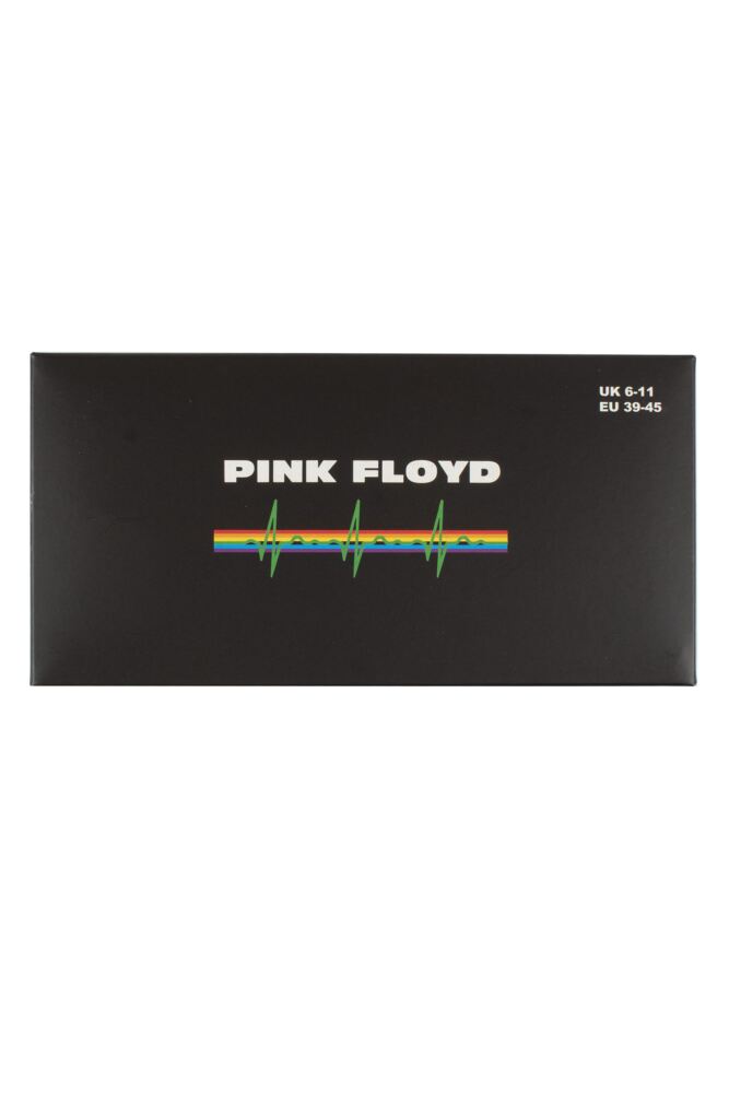 SOCKSHOP Mens & Womens Cotton Music Collection Pink Floyd Socks 3-Pair Gift Box