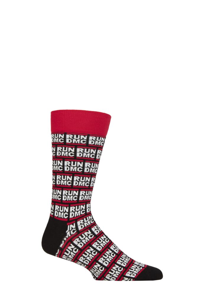 SOCKSHOP Mens & Womens Cotton Music Collection Run DMC Socks