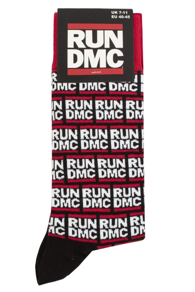 SOCKSHOP Mens & Womens Cotton Music Collection Run DMC Socks