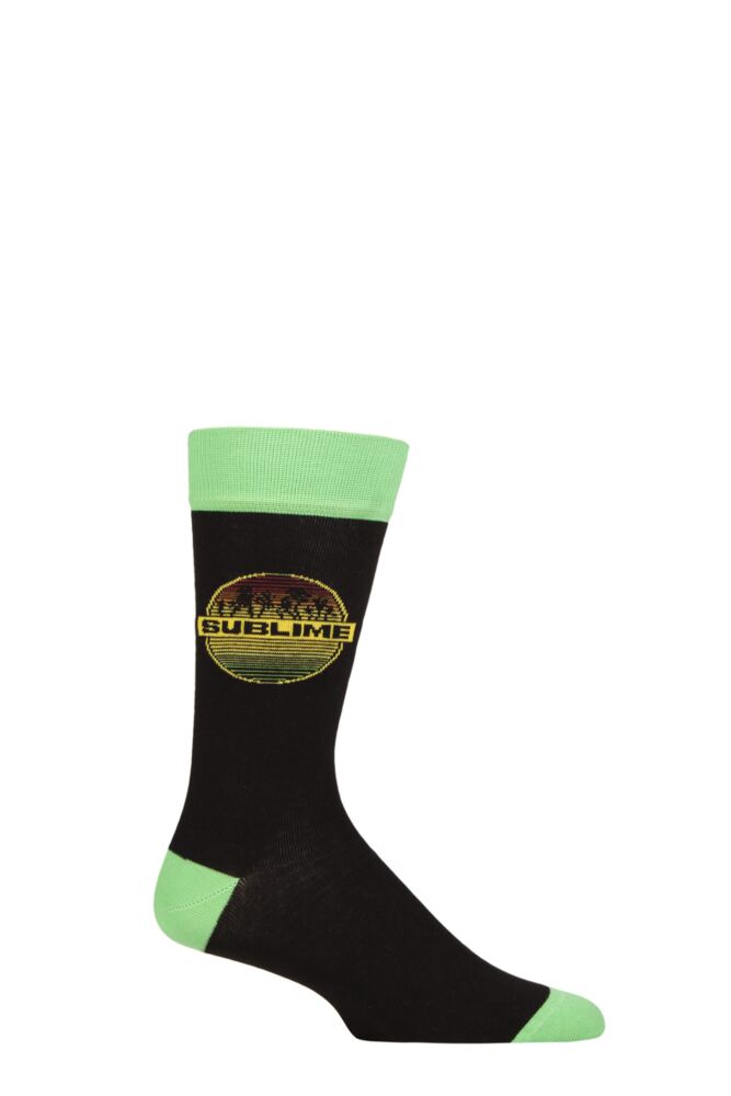 SOCKSHOP Mens & Womens Cotton Music Collection Sublime Socks