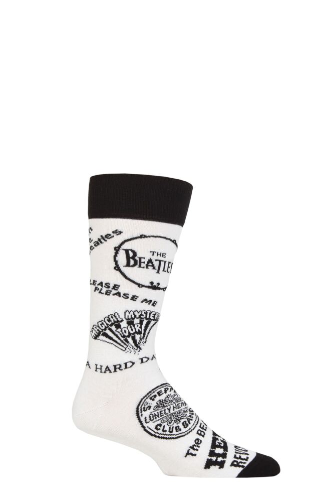 SOCKSHOP Mens & Womens Cotton Music Collection The Beatles Socks