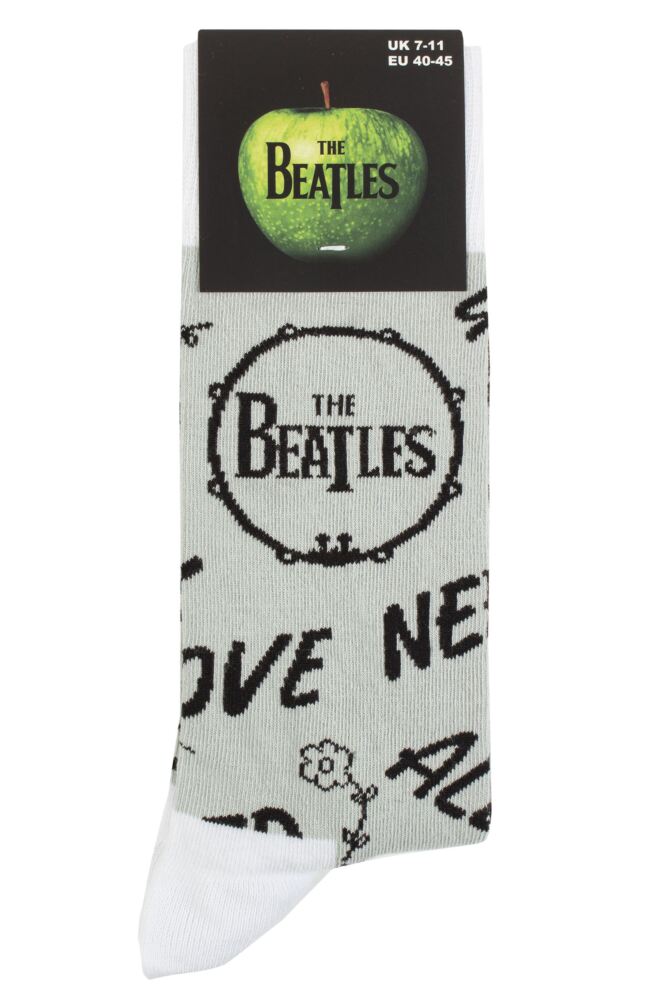 SOCKSHOP Mens & Womens Cotton Music Collection The Beatles Socks