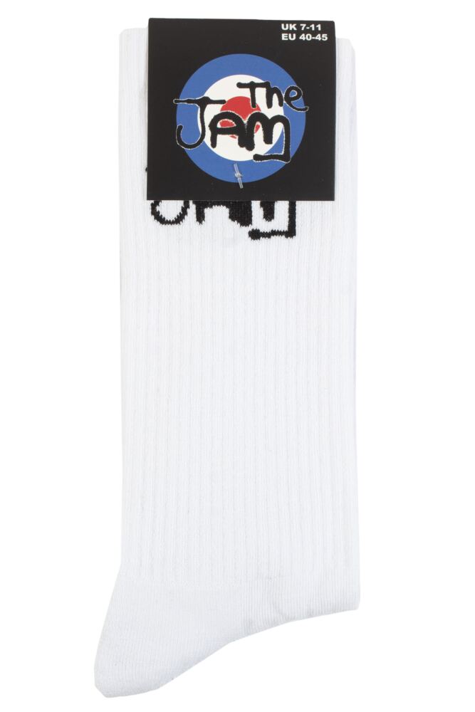 SOCKSHOP Mens & Womens Cotton Music Collection The Jam Socks
