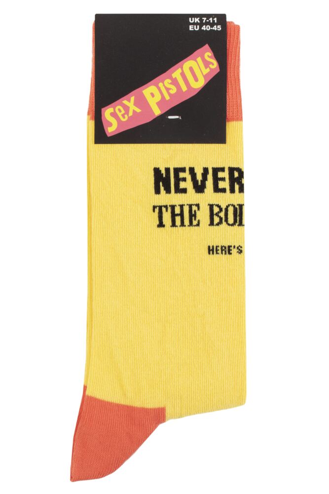 SOCKSHOP Mens & Womens Cotton Music Collection The Sex Pistols Socks