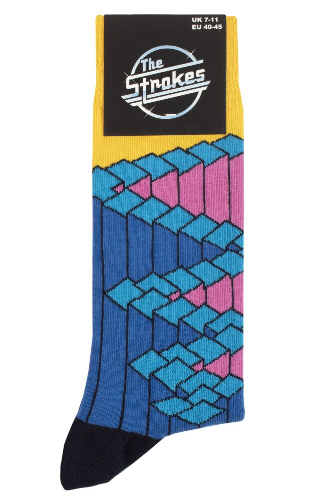 SOCKSHOP Mens & Womens Cotton Music Collection The Strokes Socks