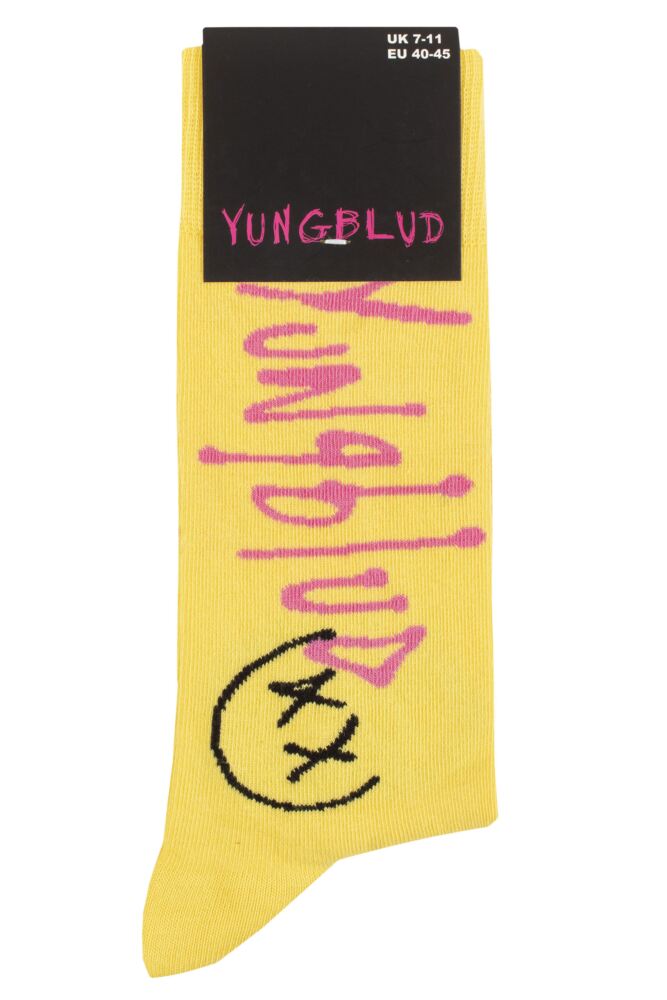 SOCKSHOP Mens & Womens Cotton Music Collection Yungblud Socks