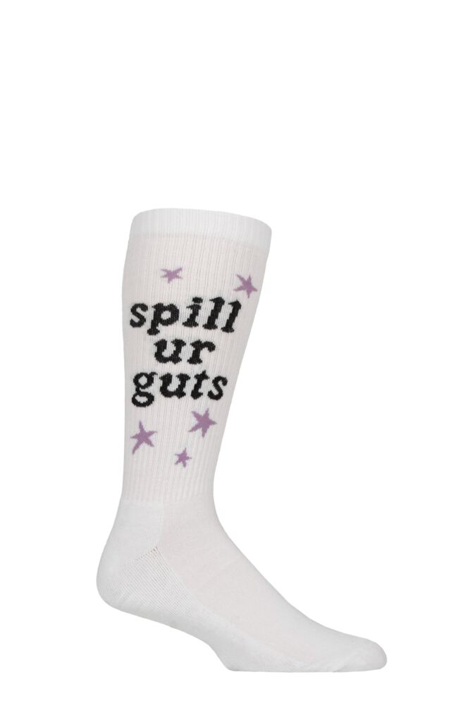 SOCKSHOP Music Collection Olivia Rodrigo Spill Ur Guts Cotton Socks