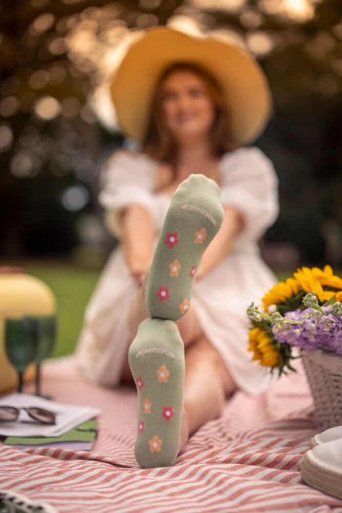 SOCKSHOP Womens Bamboo Plain & Patterned Shoe Liners 3-Pair