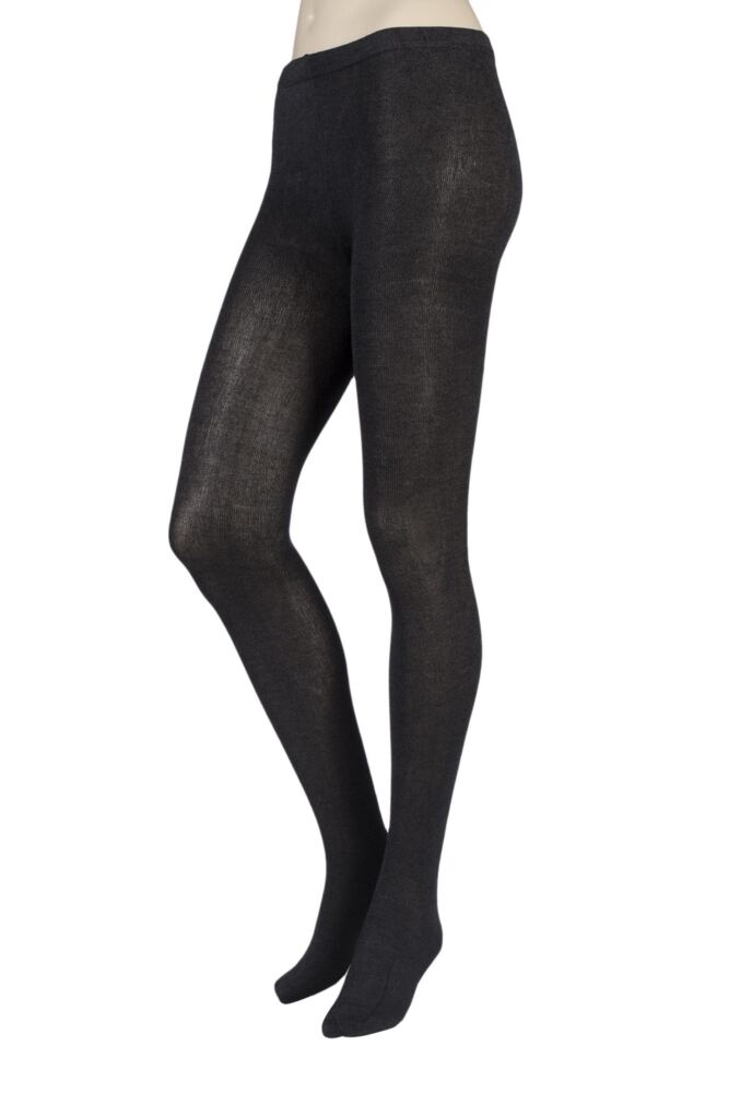 SOCKSHOP Womens Bamboo Plain Tights With Smooth Toe Seams