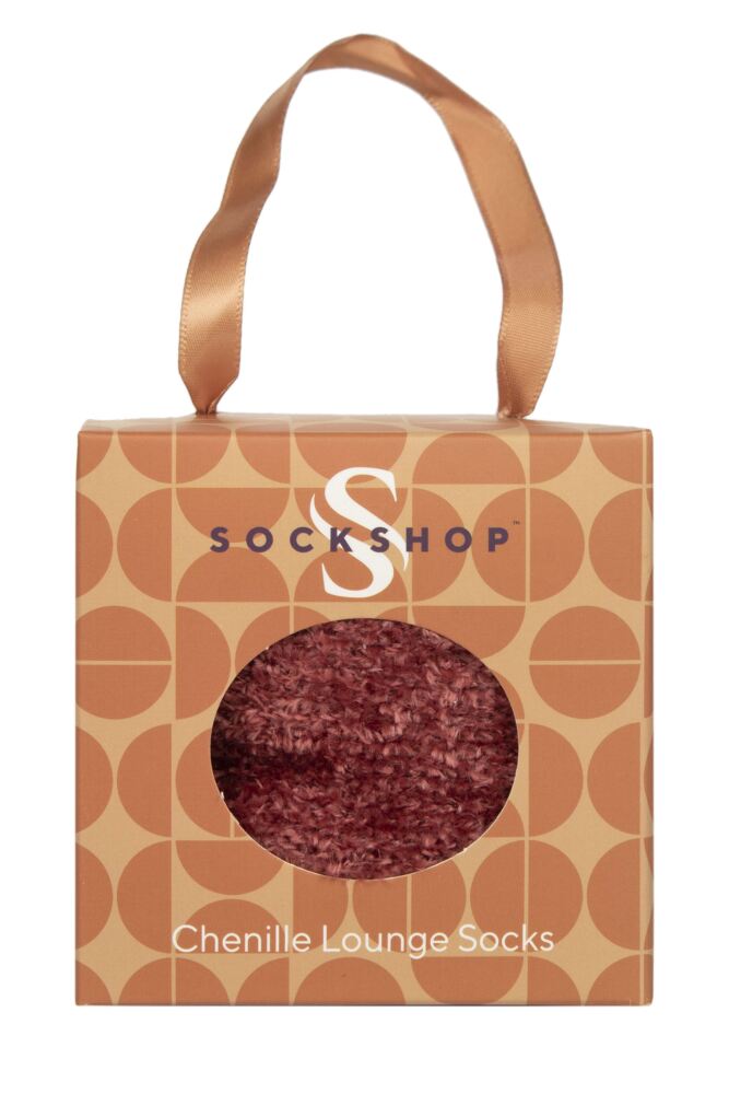 SOCKSHOP Womens Chenille Cosy Gift Boxed Lounge Socks