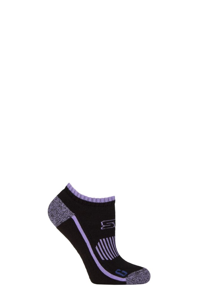 Sockshop Storm BlocWomens With BlueGuard Brigstock Cotton Sports Trainer Socks