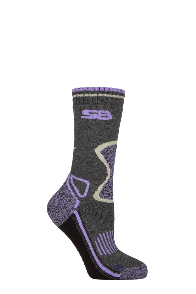 Sockshop Storm BlocWomens With BlueGuard Craglin Wool Hiking Socks