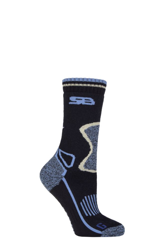 Sockshop Storm BlocWomens With BlueGuard Craglin Wool Hiking Socks
