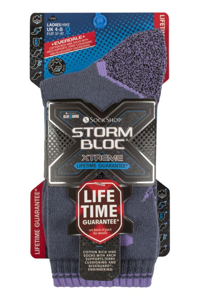 sockshop Storm BlocWomens with BlueGuard Everdale Cotton Hiking Socks