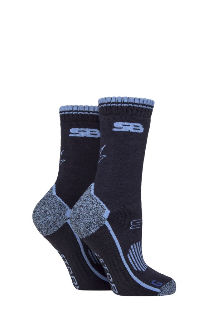 Sockshop Storm BlocWomens With BlueGuard Hiking Socks 2-Pair