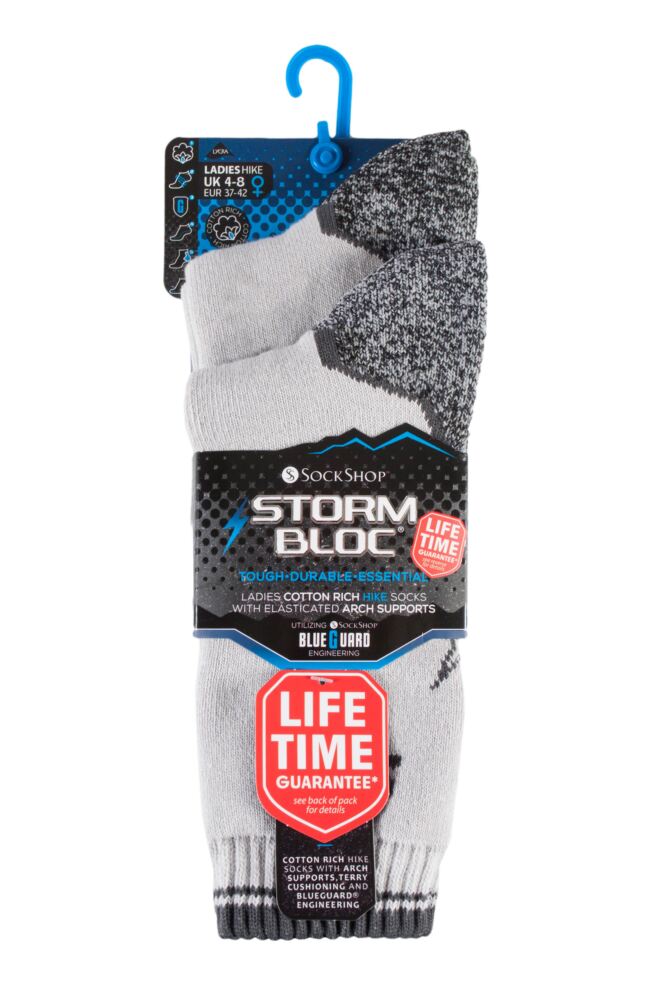 sockshop Storm BlocWomens with BlueGuard Hiking Socks 2-Pair