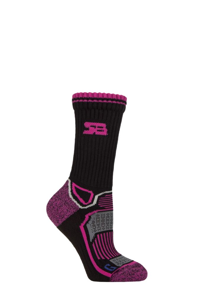 Sockshop Storm BlocWomens With BlueGuard Oakvale Cotton Aerobic Hiking Socks