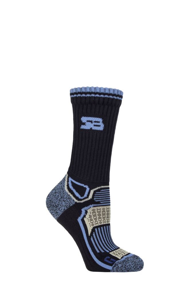 Sockshop Storm BlocWomens With BlueGuard Oakvale Cotton Aerobic Hiking Socks