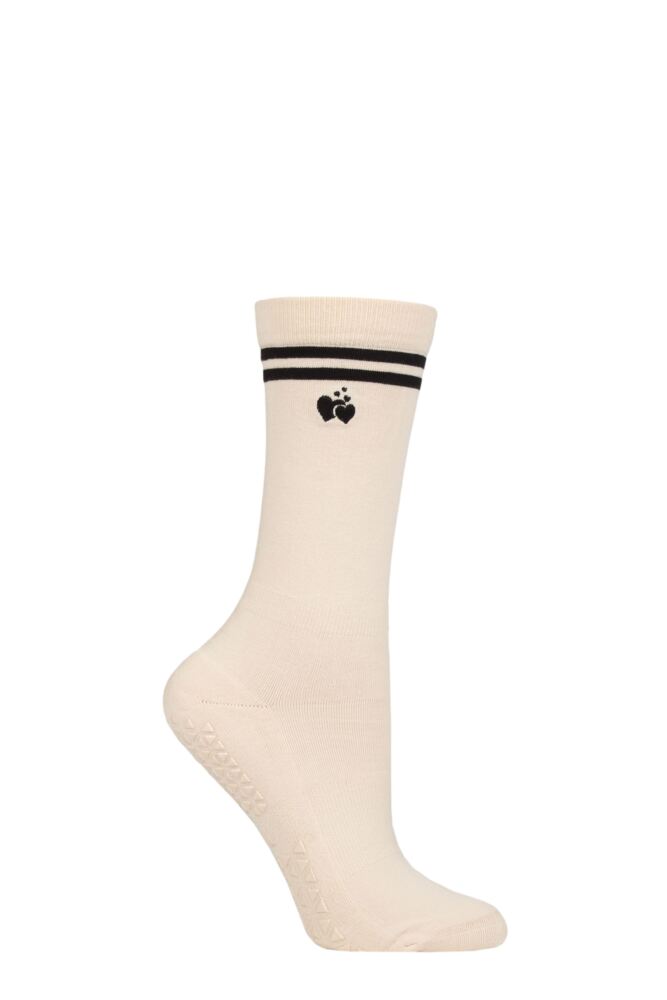Sockshop Tavi NoirWomens Organic Cotton Jess Grip Socks