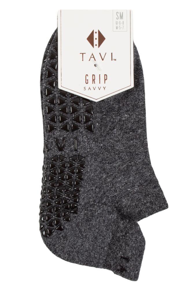 sockshop Tavi NoirWomens Organic Cotton Savvy Low Rise Yoga Socks with Grip