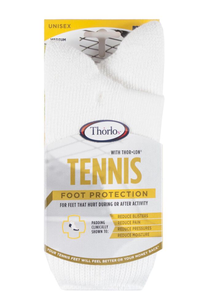 sockshop ThorlosMens & Womens Tennis Crew Socks with Thick Cushion