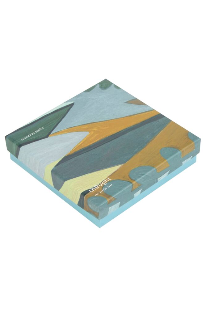 Sockshop ThoughtBabies & Kids Bamboo Ray Hedgehog Socks 4-Pair Gift Box