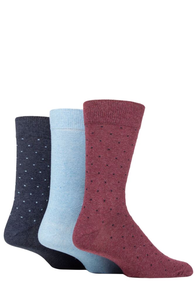 Sockshop TOREMens Recycled Cotton Dots Socks 3-Pair