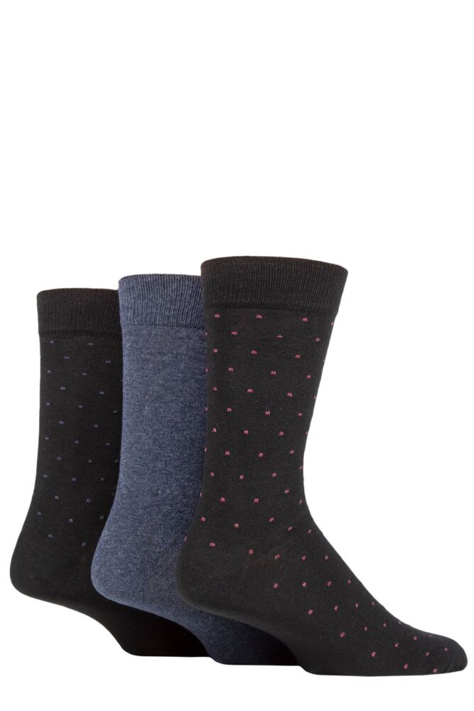 Sockshop TOREMens Recycled Cotton Dots Socks 3-Pair
